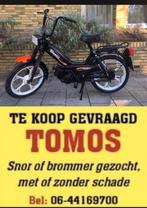 TOMOS Puch Vespa INKOOP te koop Gevraagd Gezocht 0644169700, Fietsen en Brommers, Ophalen, Tomos, Maximaal 45 km/u, 2 versnellingen