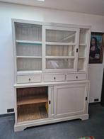 teak kast, Huis en Inrichting, Kasten | Buffetkasten, Ophalen, Met plank(en), 200 cm of meer, 150 tot 200 cm