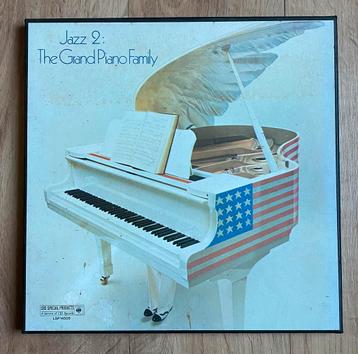 5 LP BOX - JAZZ 2 - THE GRAND PIANO FAMILY ( 1977 CBS NL ) beschikbaar voor biedingen