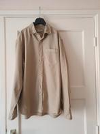 Mango Man kaki overhemd maat M, Mango Man, Beige, Zo goed als nieuw, Halswijdte 39/40 (M)