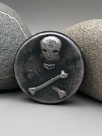 2 Oz 999 zilver Scull&Crossbones gemaakt door YPS, Ophalen of Verzenden, Zilver