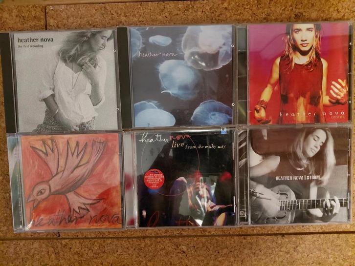 Heather Nova CD Collectie 6 cd, Cd's en Dvd's, Cd's | Overige Cd's, Gebruikt, Ophalen of Verzenden