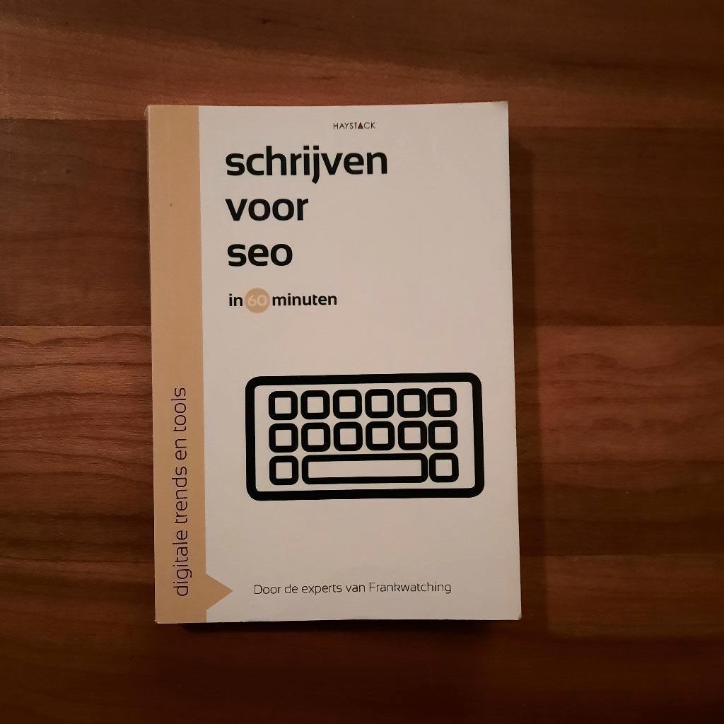 Pocketboek Schrijven voor SEO in 60 minuten van Haystack, Gelezen, Ophalen of Verzenden, MBO, Frankwatching