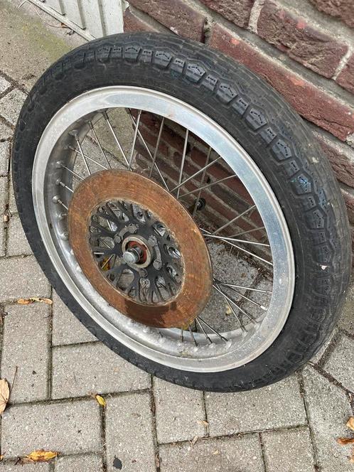 18 inch akront voorwiel--35mm voorvork  Suzuki Classic Racer, Motoren, Onderdelen | Oldtimers, Gebruikt, Ophalen