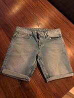 Denham spijker short maat 33 lichtblauw, Maat 52/54 (L), Blauw, Ophalen of Verzenden, Gedragen