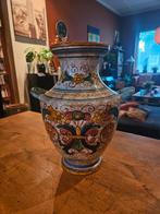 Vintage Italiaanse Deruta Aardewerk Vaas, Antiek en Kunst, Antiek | Vazen, Ophalen of Verzenden
