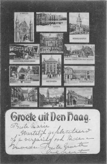 (301-245-027) Den Haag Groete uit beschikbaar voor biedingen