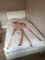 Gecapitoneerd meisjes bed 1 persoons, Kinderen en Baby's, Kinderkamer | Bedden, Ophalen, 85 tot 100 cm, Nieuw, Matras