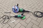 slijptol set Hitachi, Doe-het-zelf en Verbouw, Gereedschap | Slijpmachines, Ophalen, Gebruikt, 1000 watt of meer, Haakse handslijpmachine