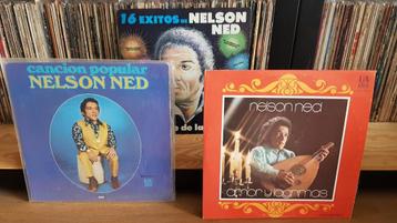 3 lp's vinyl Nelson Ned Brazilië Latin, Zuid Amerika, cult 