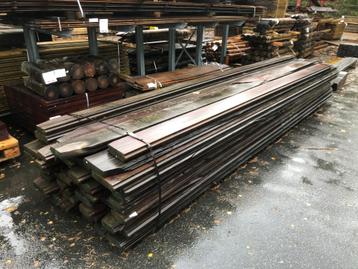 Okan hardhouten damwand 50x200-330 mm 500 cm Nr. 620 beschikbaar voor biedingen