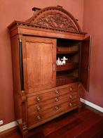 Antieke Drentse Kolommenkast, Antiek en Kunst, Ophalen