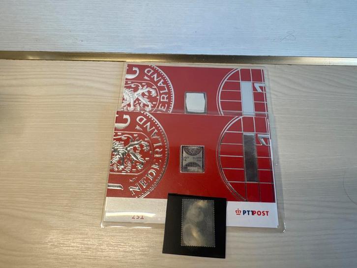 Zilveren Postzegels - Echt Zilver, Postzegels en Munten, Postzegels | Nederland, Ophalen