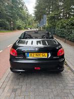 Peugeot 206 2.0 16V CC 2003 Zwart, Auto's, 136 pk, 4 cilinders, Cabriolet, 4 stoelen