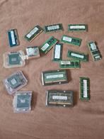 Diverse ram sticks & processoren, Computers en Software, RAM geheugen, Ophalen of Verzenden