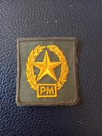 Koninklijke Landmacht Schuttersembleem PM, Verzamelen, Ophalen of Verzenden, Landmacht, Nederland, Embleem of Badge