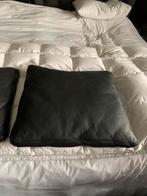 Leolux leren kussens, Huis en Inrichting, Woonaccessoires | Kussens, Verzenden, Zo goed als nieuw, Bruin, Vierkant