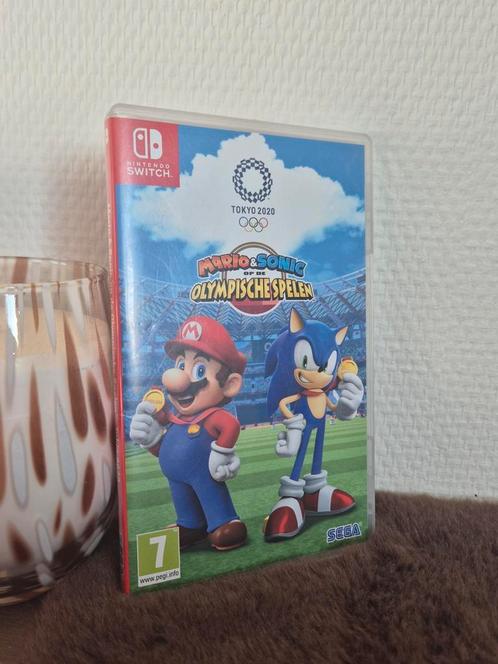 Mario & Sonic op de Olympische Spelen: Tokio 2020, Spelcomputers en Games, Games | Nintendo Switch, Zo goed als nieuw, Sport, 3 spelers of meer