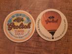 grolsch zomer goud bier viltje gele luchtballon 1995, Verzamelen, Biermerken, Ophalen of Verzenden, Nieuw, Viltje(s), Grolsch