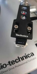 Shure m44-7 + naald en Technics headshell, Ophalen of Verzenden, Gebruikt, Technics