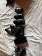Canon Eos 350D Spiegelreflexcamera met 4 lenzen, Ophalen, Gebruikt, Spiegelreflex, Canon