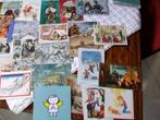 Partij van 80 stuks.ALLERLAATSTE Kerst-/Nieuwjaarskaarten, Ophalen of Verzenden, Gelopen, Feest(dag)