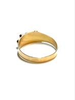 14k gouden ring, 18 tot 19, -, -, Ophalen of Verzenden