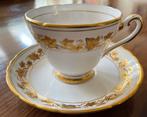 Tuscan Bone China verguld, 2 stuks, Antiek en Kunst, Antiek | Servies los, Ophalen of Verzenden