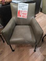 6 st. lederen eetkamerstoelen, olijfgroen, Ophalen, Nieuw, 4 tot 6 stoelen