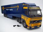 Tekno - Volvo FH12 miniatuur '' ASG Transport '' 1:50, Ophalen of Verzenden, Zo goed als nieuw, Bus of Vrachtwagen, Tekno