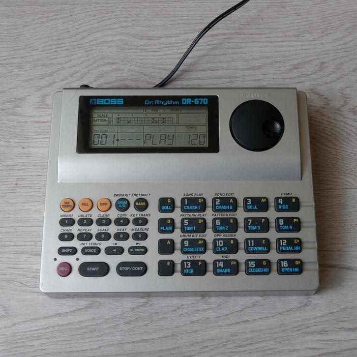 Boss DR-670 Drumcomputer, Muziek en Instrumenten, Drumcomputers, Gebruikt, Boss, Ophalen