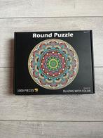 Diverse round puzzels, Ophalen of Verzenden, 500 t/m 1500 stukjes, Zo goed als nieuw