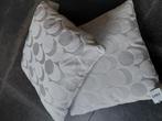Twee kussens naturel, Huis en Inrichting, Woonaccessoires | Kussens, Ophalen, Nieuw, Beige, Vierkant