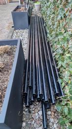 Buizen buis 42,4 x 3,2 mm Steigerbuis zwart gecoat, Doe-het-zelf en Verbouw, Metalen, Ophalen, Gebruikt, IJzer