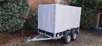 Gesloten aanhangwagen dubbelas - Zeer goede staat!, Ophalen, Zo goed als nieuw