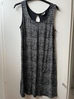 Maat M Ichi jurk mouwloos zwart met wit streepje, Maat 38/40 (M), Zwart, Ophalen of Verzenden, Zo goed als nieuw