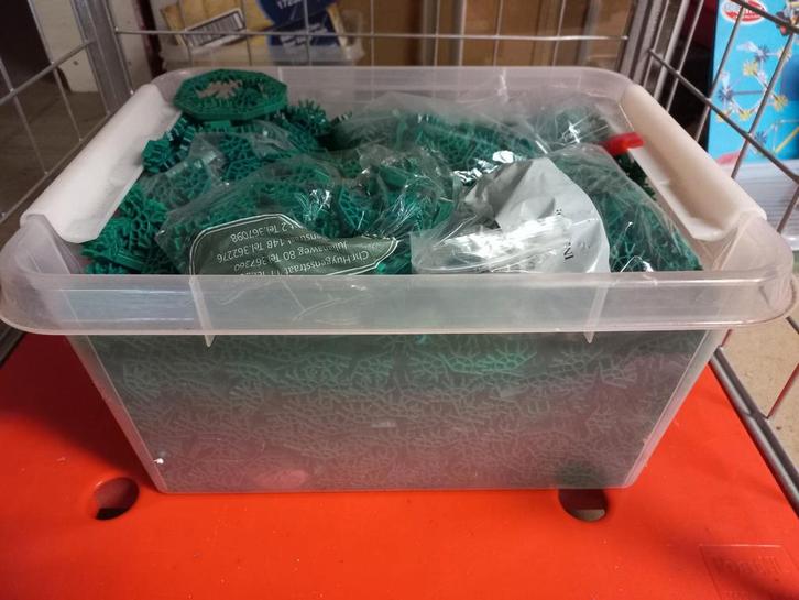 K'nex 4-Way Connectors Groen - Grote Partij, Kinderen en Baby's, Speelgoed | Bouwstenen, Gebruikt, Ophalen