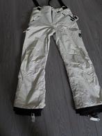 Leuke witte skibroek salopette Falcon XL, Kleding | Heren, Broek, Maat 56/58 (XL), Ophalen of Verzenden, Falcon