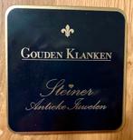 Gouden klanken. Steiner Antieke juwelen. In metalen box, Ophalen of Verzenden, Zo goed als nieuw, Klassiek