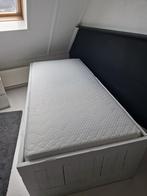 Een steigerhouten 1 persoonsbed te koop!, Huis en Inrichting, Slaapkamer | Bedden, 90 cm, Gebruikt, Landelijk, Eenpersoons