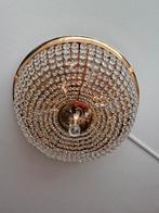 2 Grote swarovski kristallen plafonnière 60 cm breed, Ophalen of Verzenden, Zo goed als nieuw