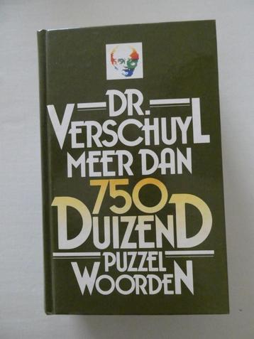 Puzzelwoordenboek uit 1984, meer dan 750.000 puzzelwoorden. beschikbaar voor biedingen