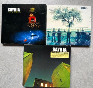 3 cd's Saybia (zie omschrijving)(cd softrock) beschikbaar voor biedingen