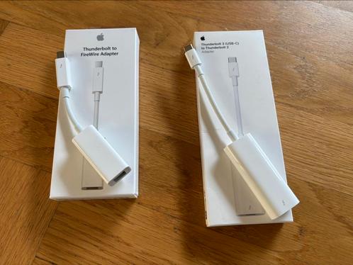 Apple Thunderbolt to FireWire + Thunderbolt 3/USB-C to TB 2, Computers en Software, Pc- en Netwerkkabels, Zo goed als nieuw, Ophalen of Verzenden