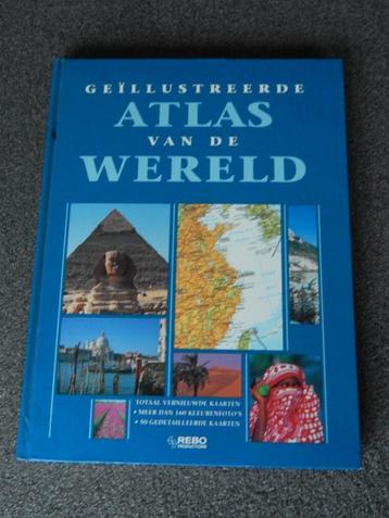 Geillustreerde Atlas van de Wereld beschikbaar voor biedingen