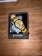 Lorus heren horloge goudkleurig, Sieraden, Tassen en Uiterlijk, Horloges | Heren, Overige merken, Staal, Ophalen of Verzenden