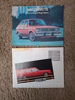 2x autofolder Chevrolet Chevette, Verzenden, Zo goed als nieuw, Chevrolet