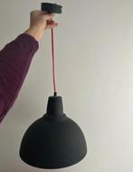 Mooie zwarte hanglamp met goud erin, Ophalen of Verzenden, Zo goed als nieuw, Minder dan 50 cm