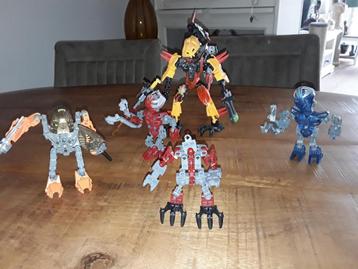 Lego Bionicles set van 5 beschikbaar voor biedingen