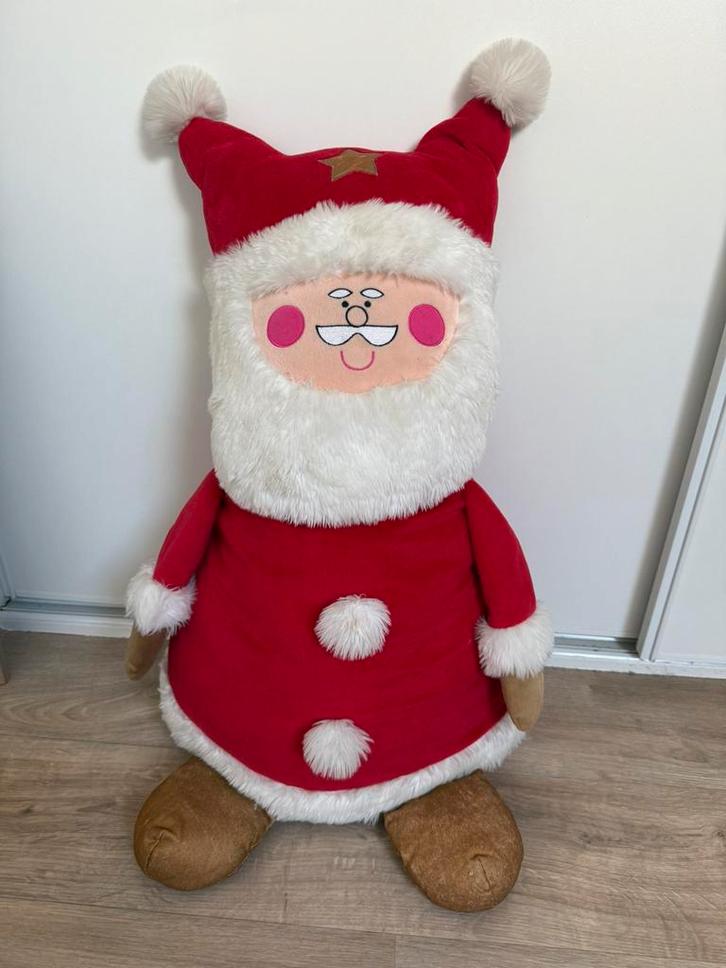 Grote knuffel kerstman (bijna 80cm!), Kinderen en Baby's, Speelgoed | Knuffels en Pluche, Zo goed als nieuw, Overige typen, Ophalen of Verzenden